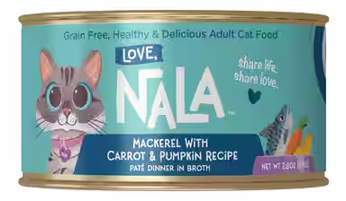 Love, Nala Mackerel Pate with Carrot & Pumpkin Recipe in Broth
