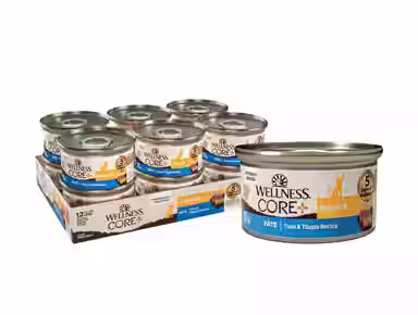 Wellness CORE+ Indoor Tuna & Tilapia Natural Grain-Free Pate