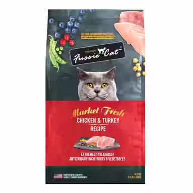 Fussie Cat Market Fresh Chicken & Turkey Recipe