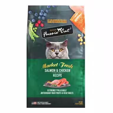 Fussie Cat Market Fresh Salmon & Chicken Recipe