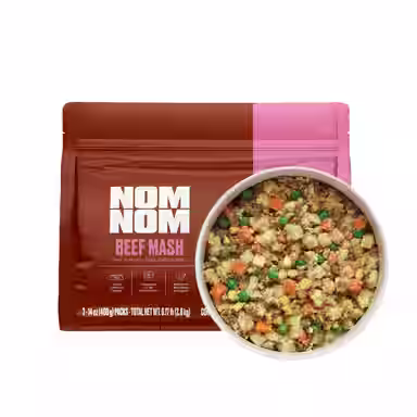 Nom Nom Freshly-Made Frozen Grain-Free Beef Mash