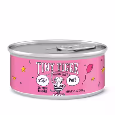 Tiny Tiger Pate Salmon Dinner