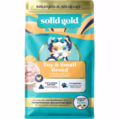 Solid Gold Toy & Small Breed Gut Health Real Chicken, Chickpea & Pumpkin