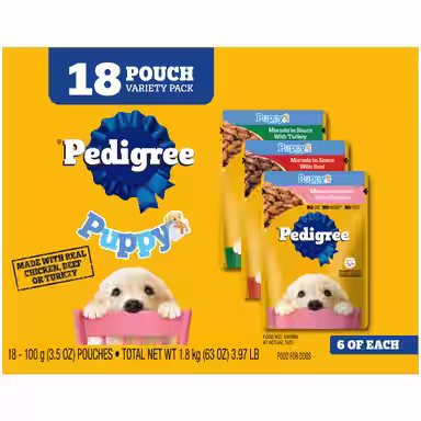 Pedigree Puppy Variety Pack