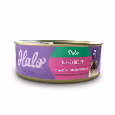 Halo Adult Grain-Free Pate Turkey Recipe
